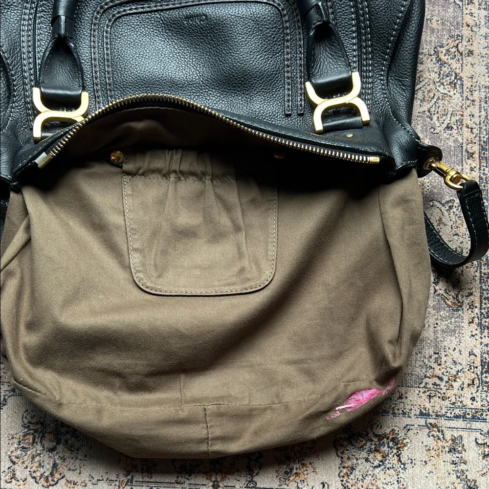 Black Chloe Marcie Bag Medium - Picture 5 of 15